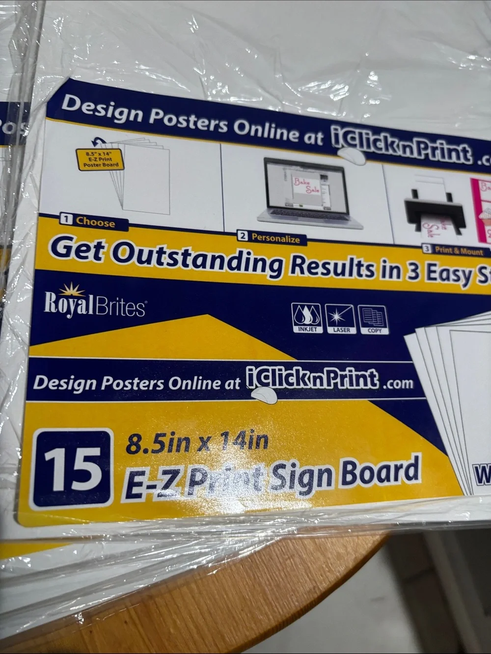 E-Z Print print sign